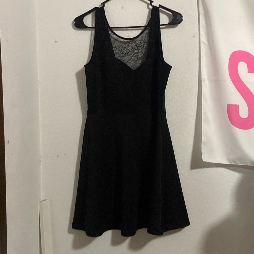 Black Lace top dress